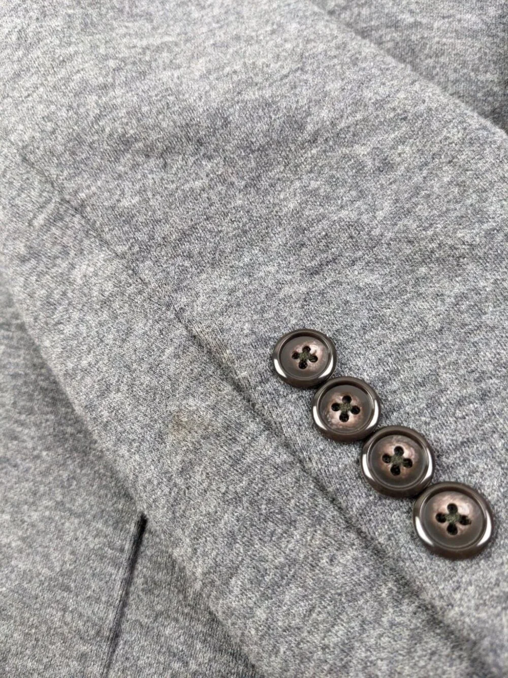 2021 J Crew Knit Blazer Sport Coat Wool Blend Unstructured Gray Mens Small AX264